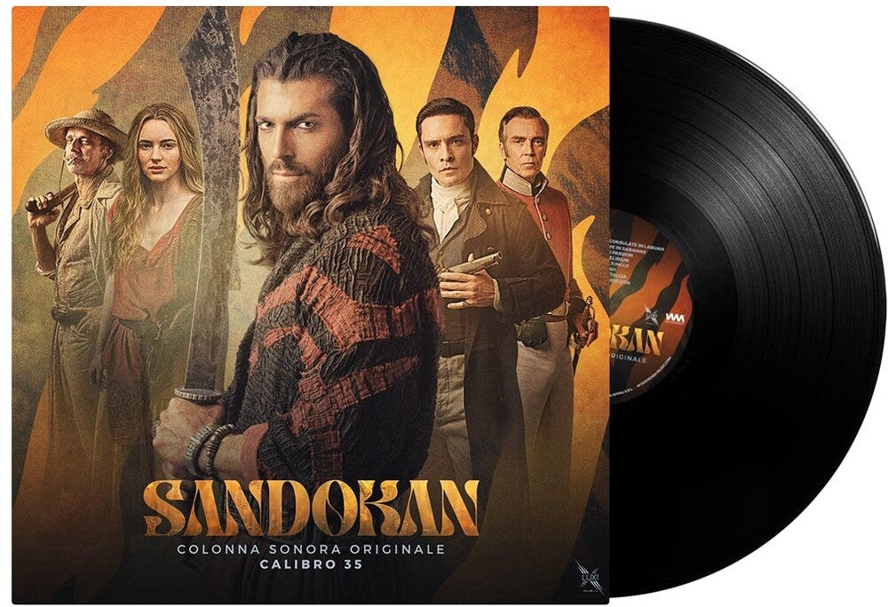 the album cover for Calibro 35 (Ita) - Sandokan (Ita)