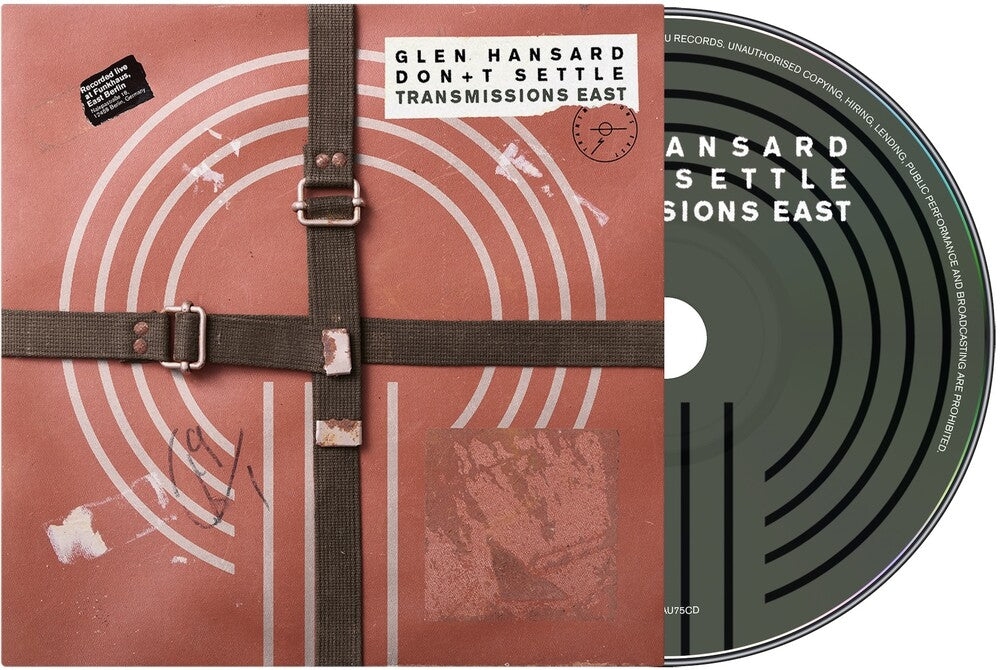 the album cover for Glen Hansard - Don't Settle (Vol. 1 - Transmissions East)
