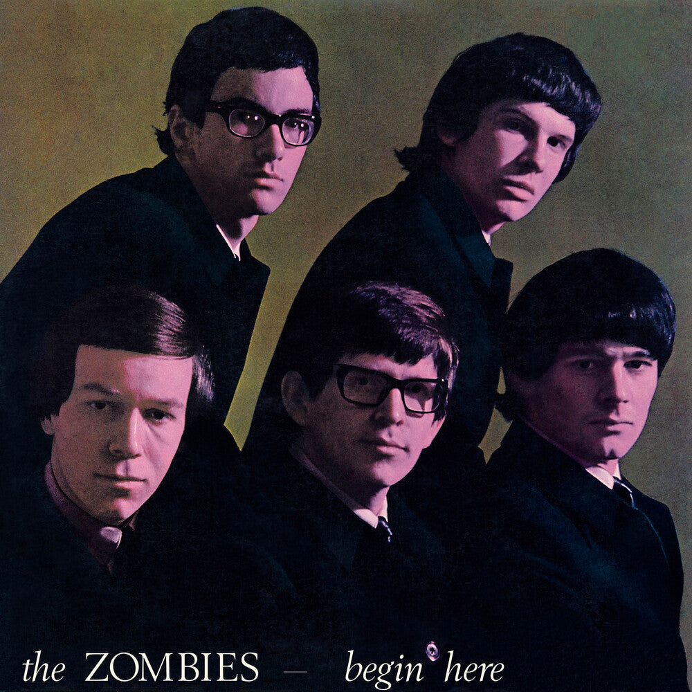 the album cover for The Zombies - Begin Here - Mono Remastered