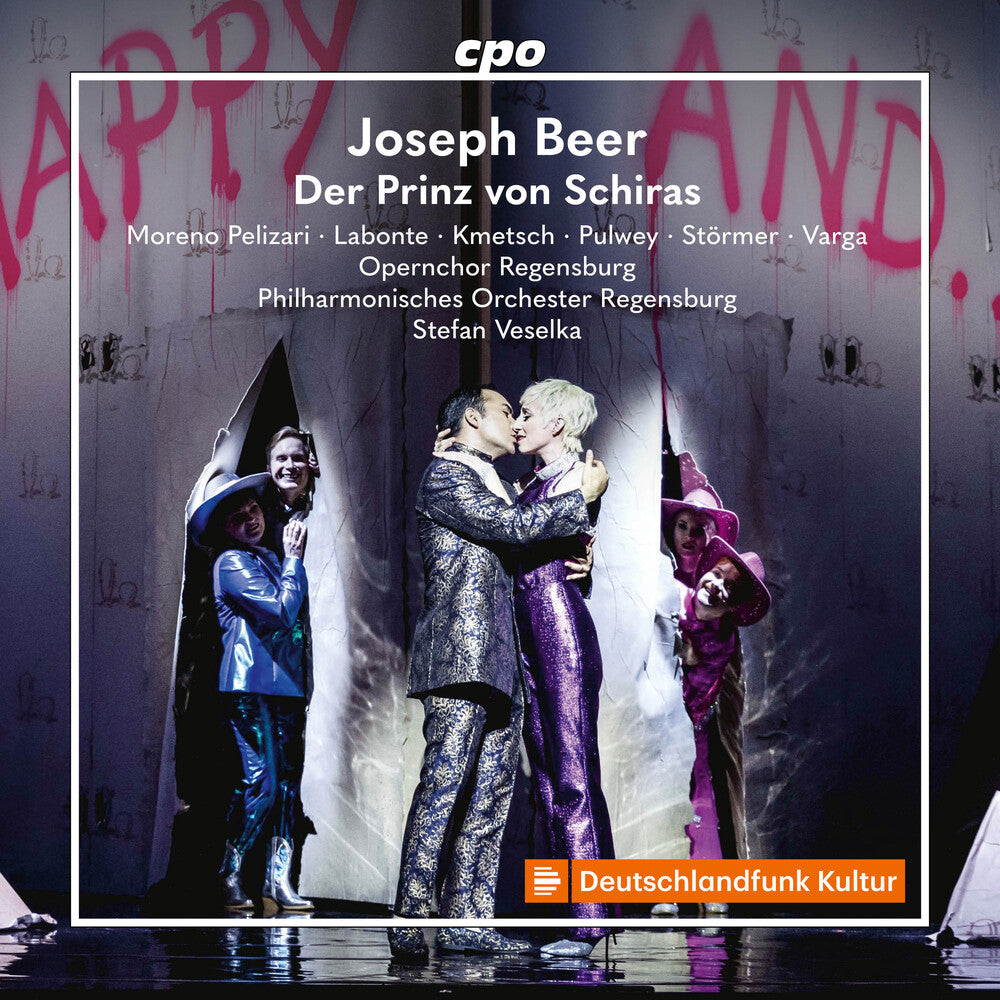 the album cover for Carlos Pelizari Moreno - Joseph Beer: Der Prinz Von Schiras