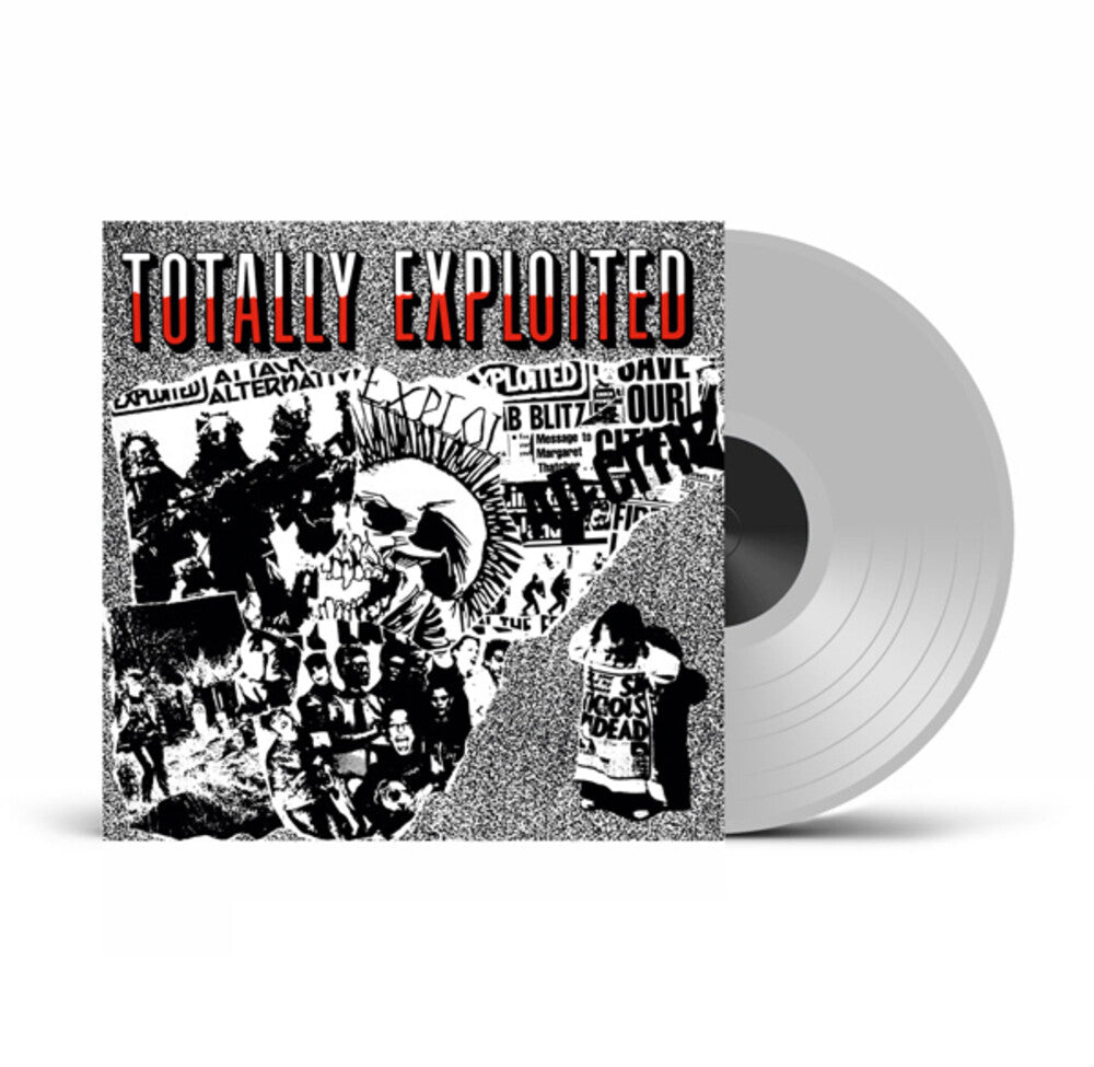 the album cover for Exploited - Totally Exploited - Uk Exclusive Clear Vinyl (Uk)