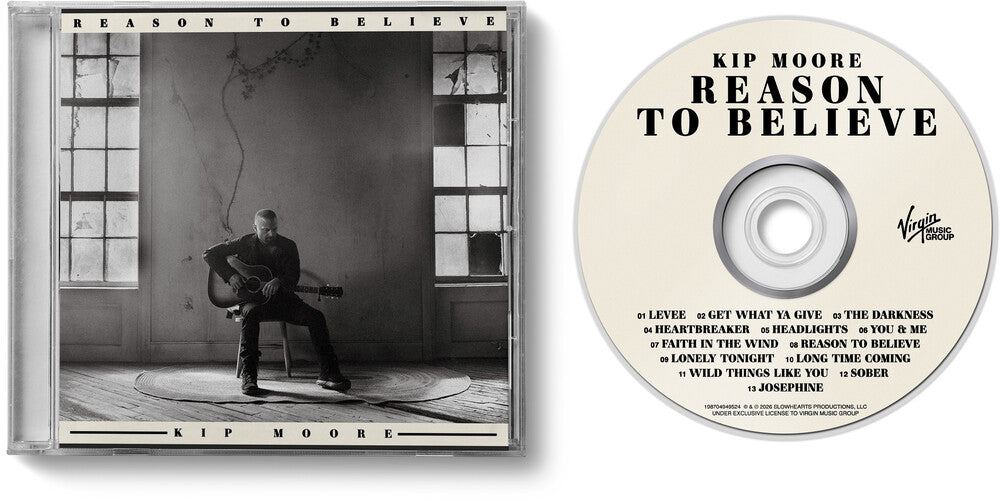 the album cover for Kip Moore - Reason To Believe