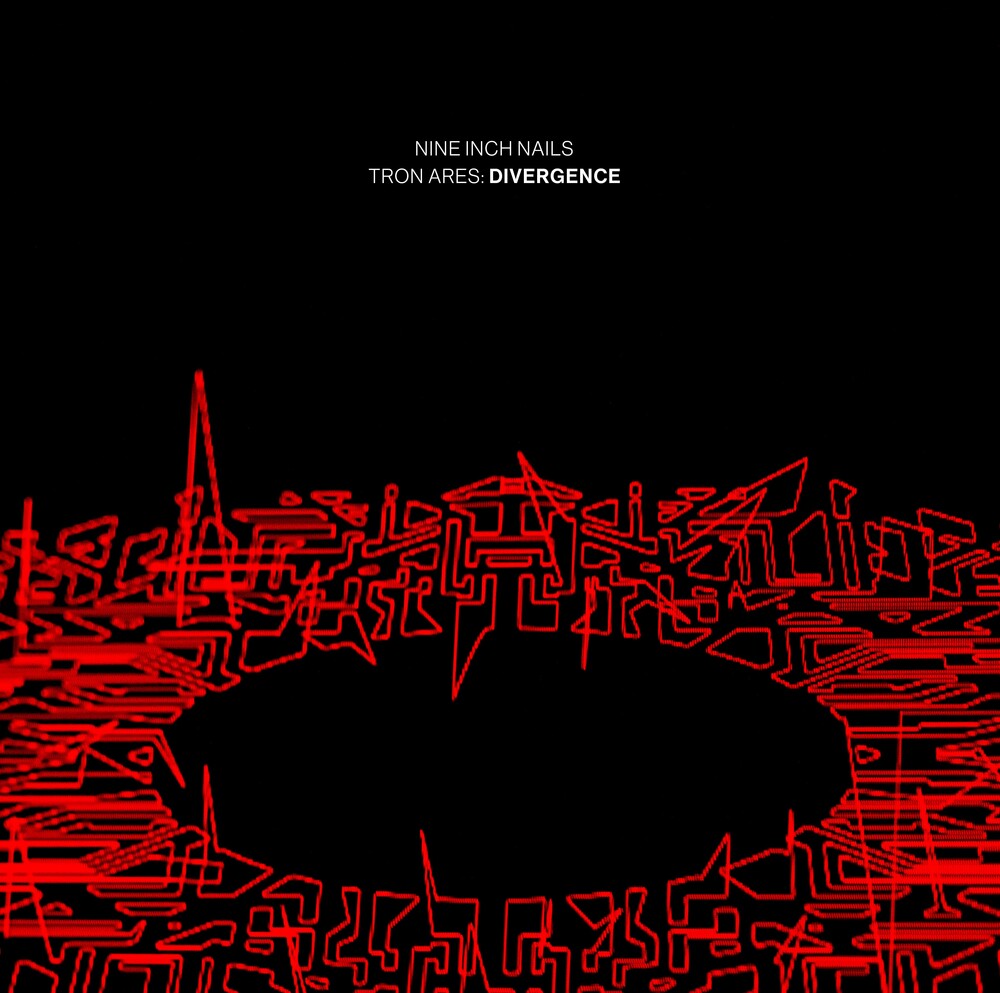 the album cover for Nine Inch Nails - Tron Ares: Divergence