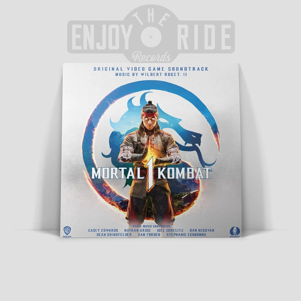 the album cover for Roget Wilbert Ii (Colv) (Gate) (Ltd) (Hol) - Mortal Kombat 1 - Game O.S.T. - Colored Vinyl