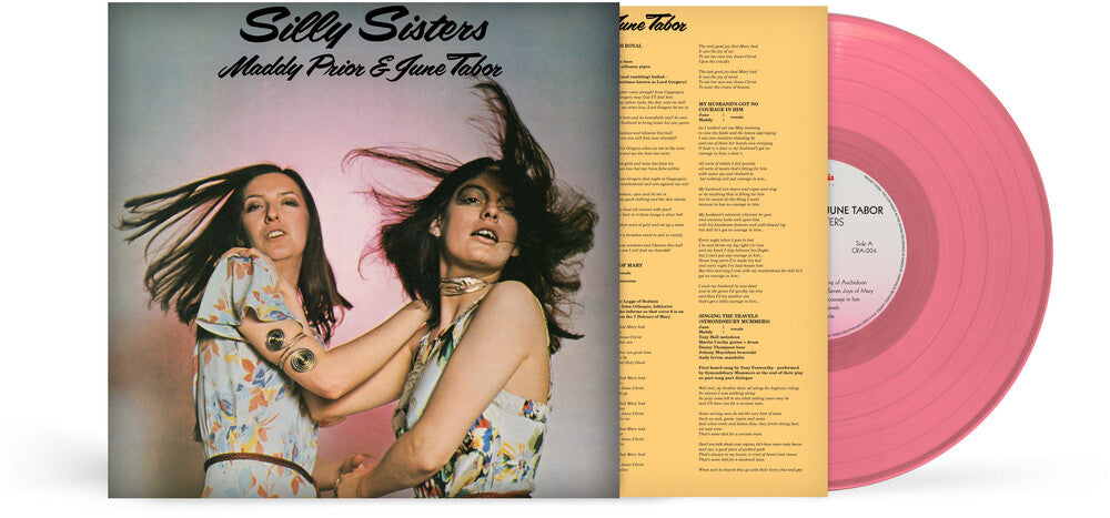the album cover for Maddy Prior / June Tabor - Silly Sisters (Chrysalis Red Series)