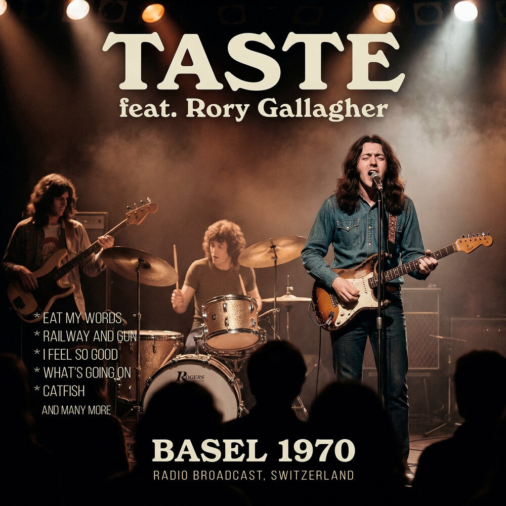 the album cover for Taste / Rory Gallagher - Basel 1970