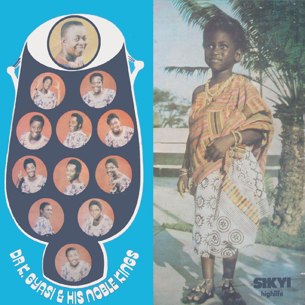 the album cover for Dr K.Gyasi & His Noble Kings - Sikyi Highlife