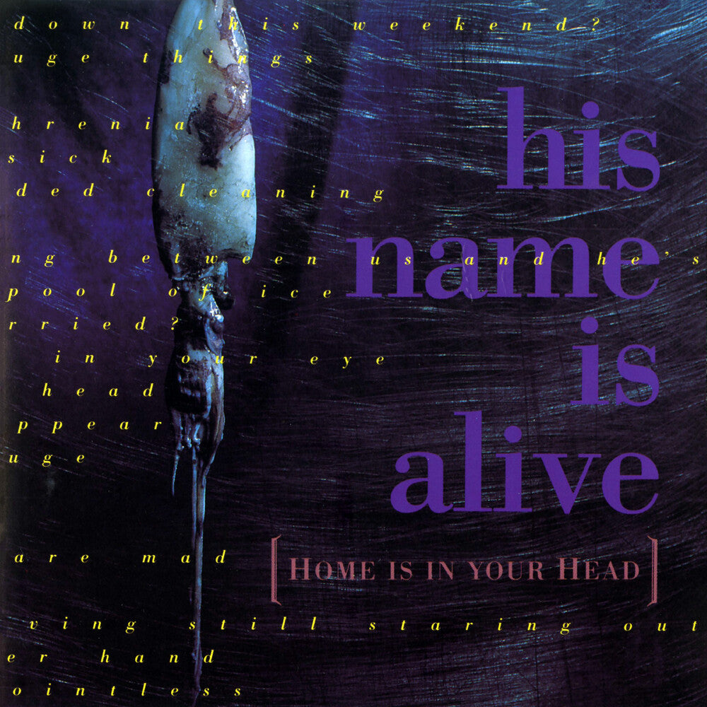 the album cover for His Name Is Alive - Home Is In Your Head