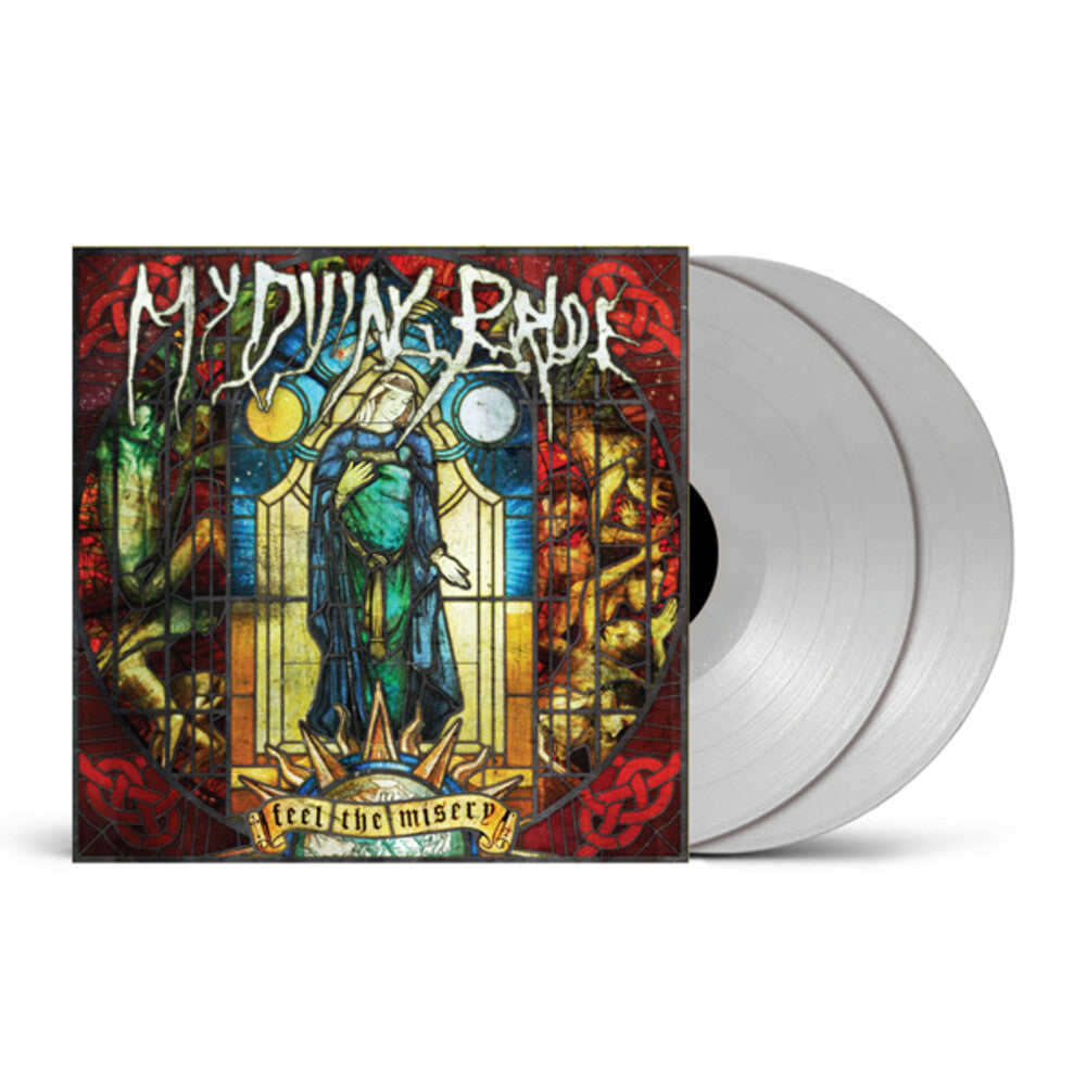 the album cover for My Dying Bride - Feel The Misery - UK Exclusive Clear Vinyl