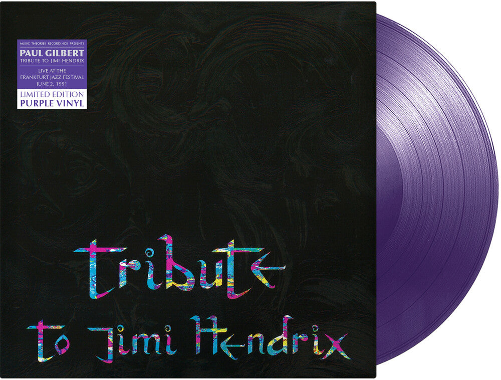 the album cover for Paul Gilbert - Tribute To Jimi Hendrix