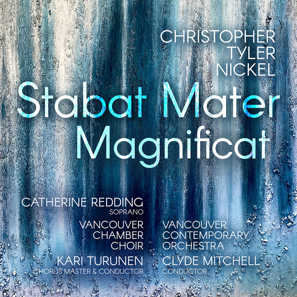 the album cover for Catherine Redding - Christopher Tyler Nickel: Stabat Mater; Magnificat