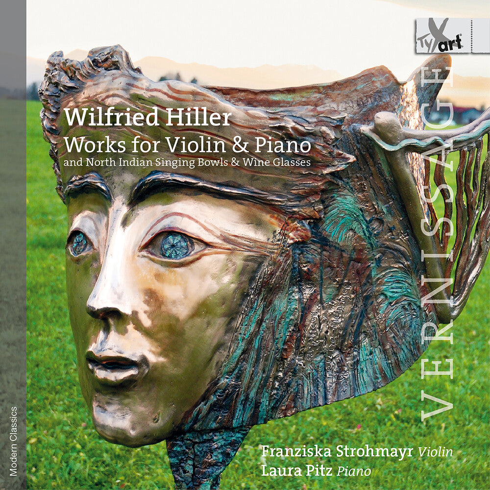 the album cover for Franziska Strohmayr - Works For Vn & Pno