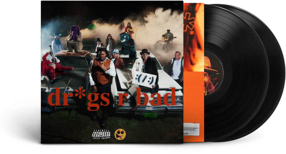 the album cover for Lucki - Dr*Gs R Bad