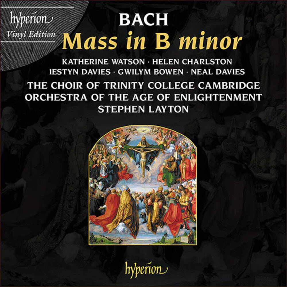 the album cover for Bach / Stephen Layton / Orchestra Of The Age Of - Bach: Mass In B Minor Bwv 232 (Uk)