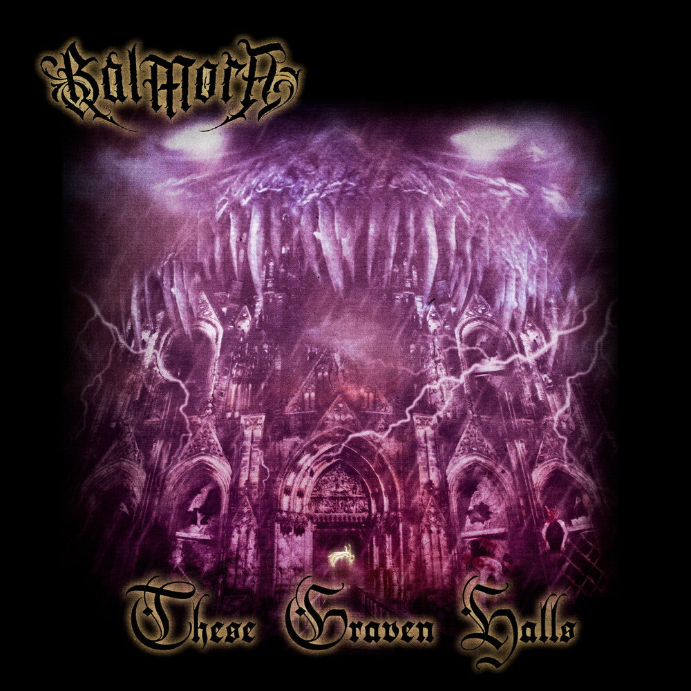 the album cover for Balmora - These Graven Halls
