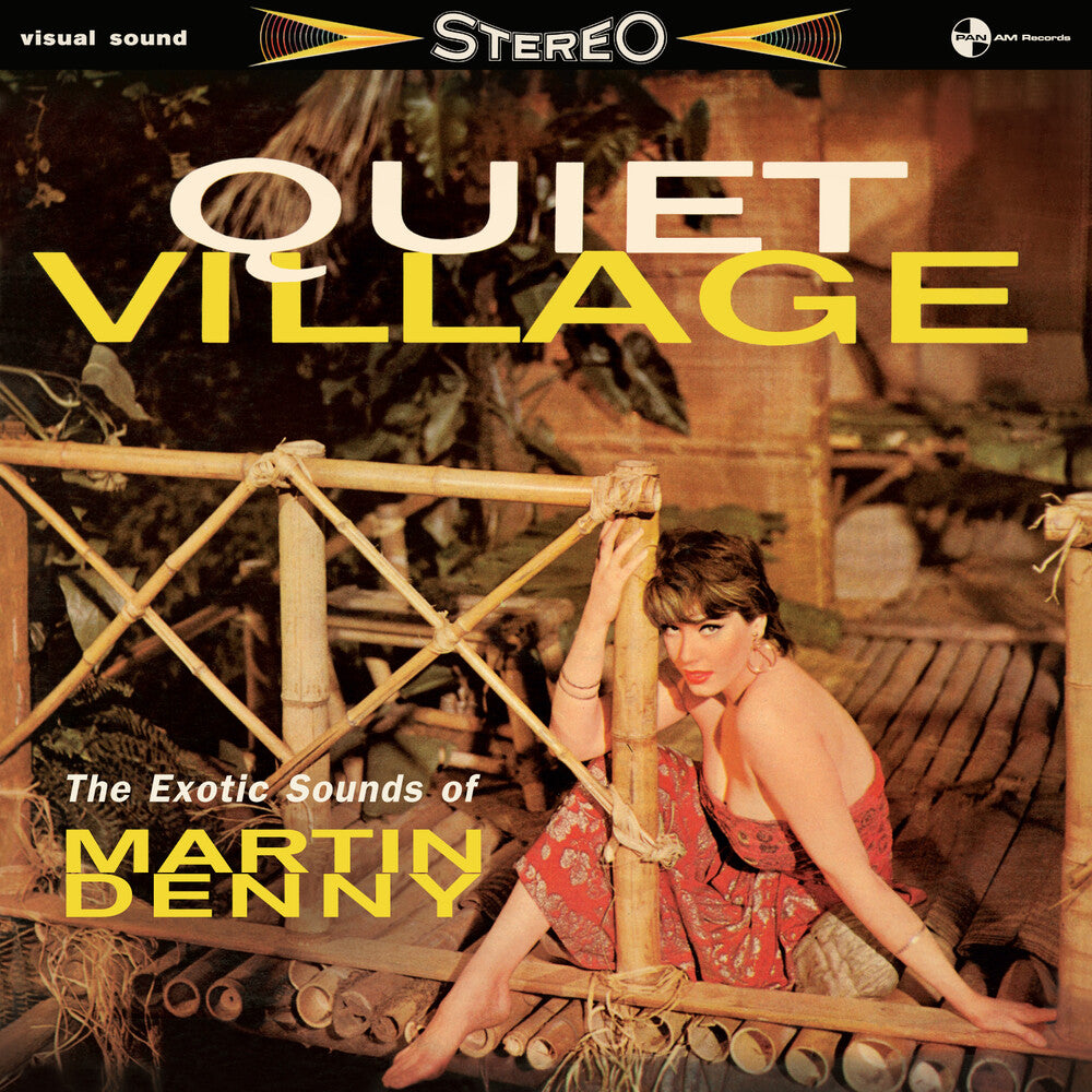 the album cover for Unknown Artist - Quiet Village: The Exotics Sounds Of Martin Denny - Limited 180-Gram Vinyl with Bonus Tracks