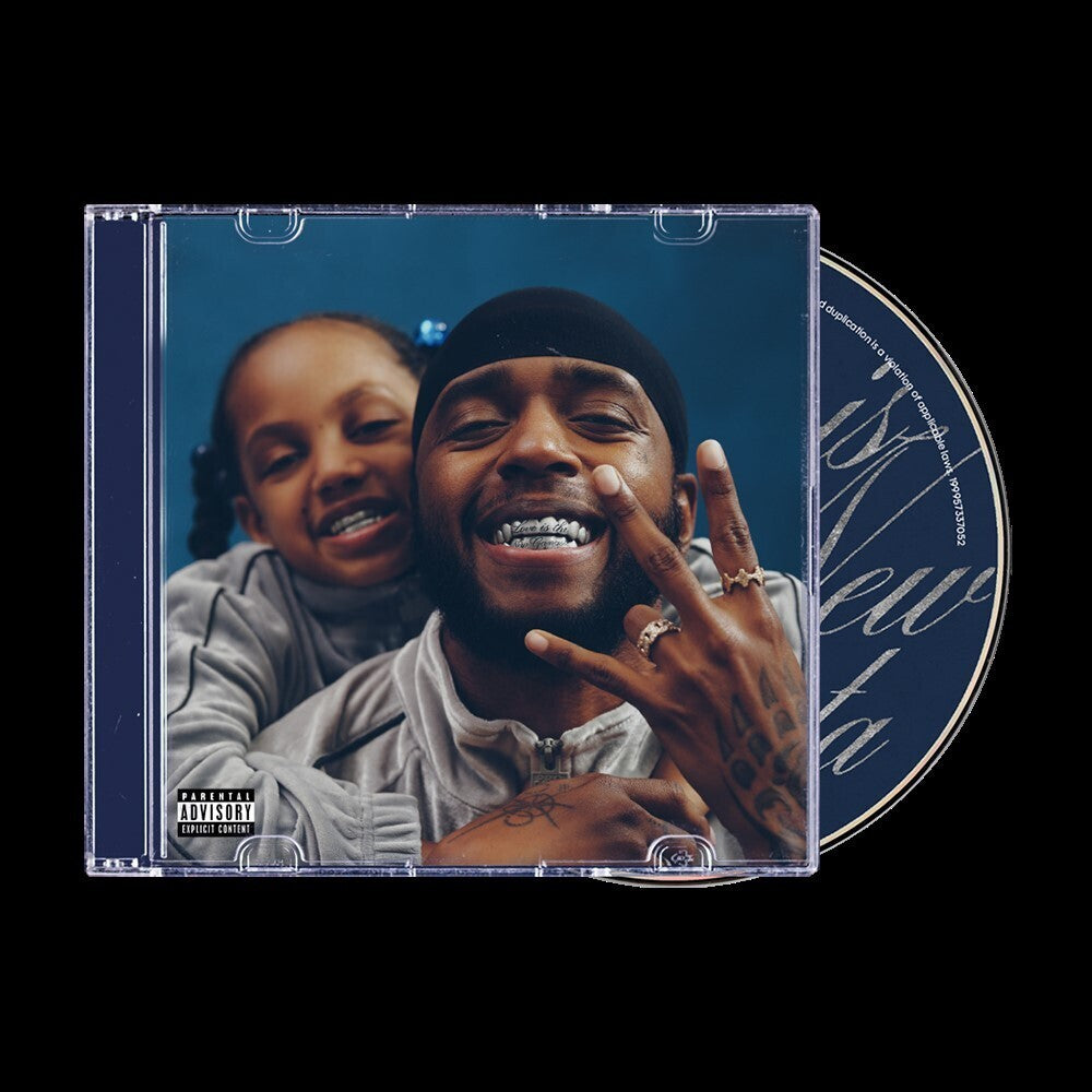 the album cover for 6LACK - Love is the New Gangsta