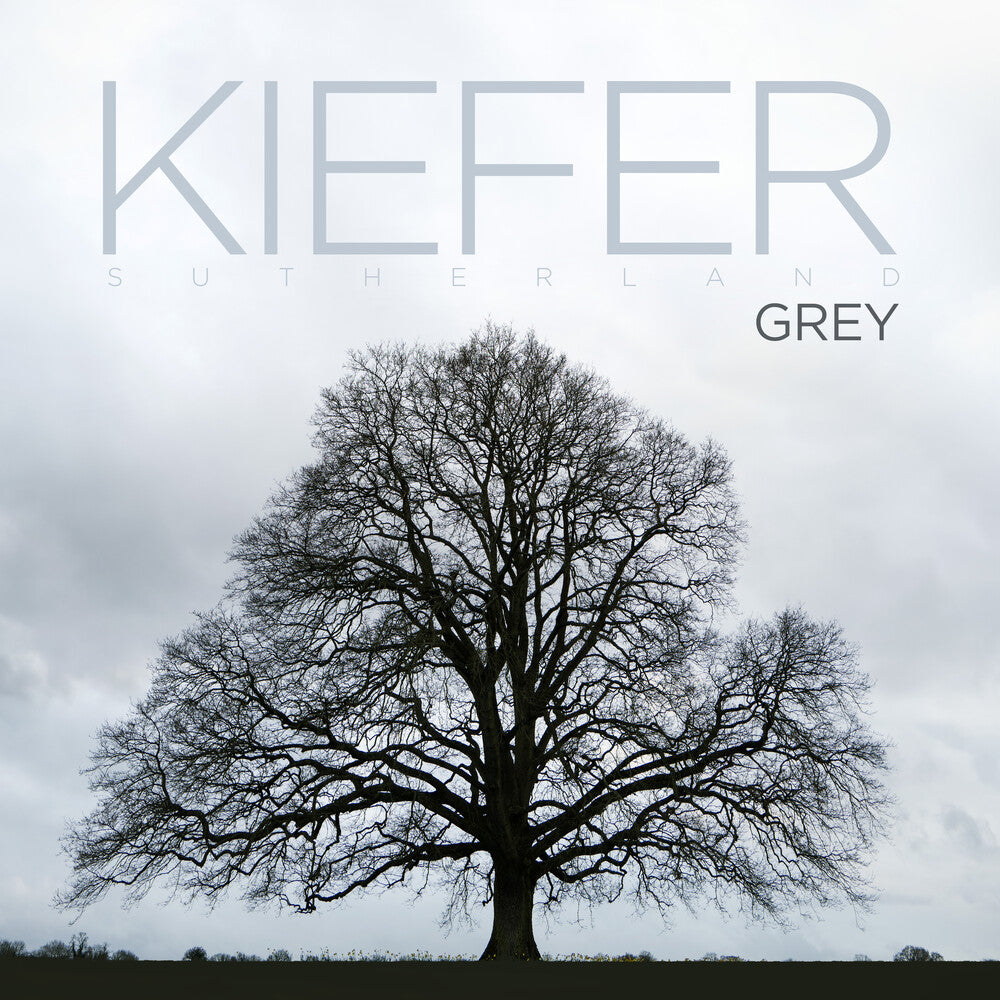 the album cover for Kiefer Sutherland - Grey