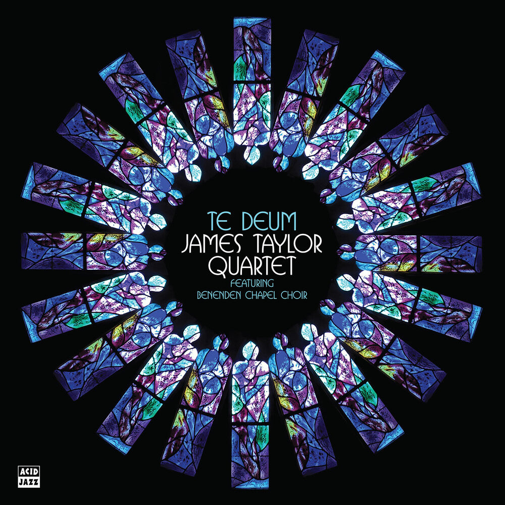 the album cover for James Taylor Quartet - Te Deum