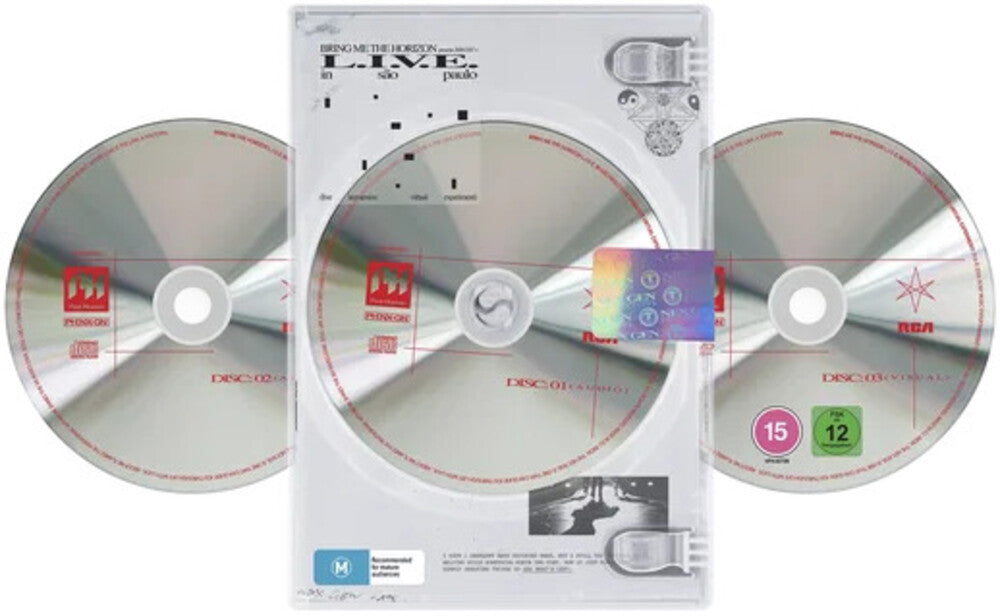 the album cover for Bring Me The Horizon - L.I.V.E. In Sao Paulo (W/Dvd) (Uk)
