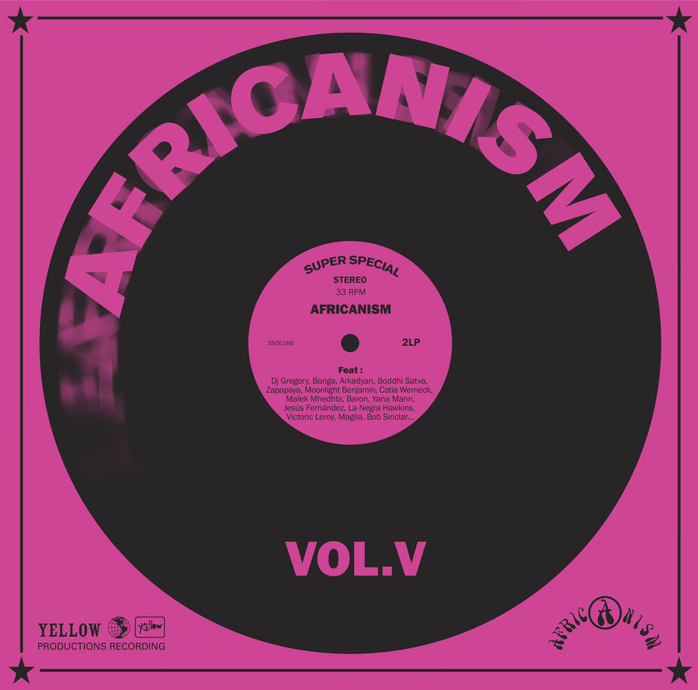 the album cover for Africanism ( Bob Sinclar ) - Vol V (Fra)
