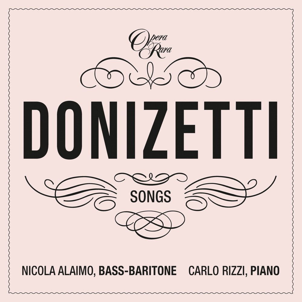 the album cover for Nicola Alaimo - Donizetti Songs: Vol. 8
