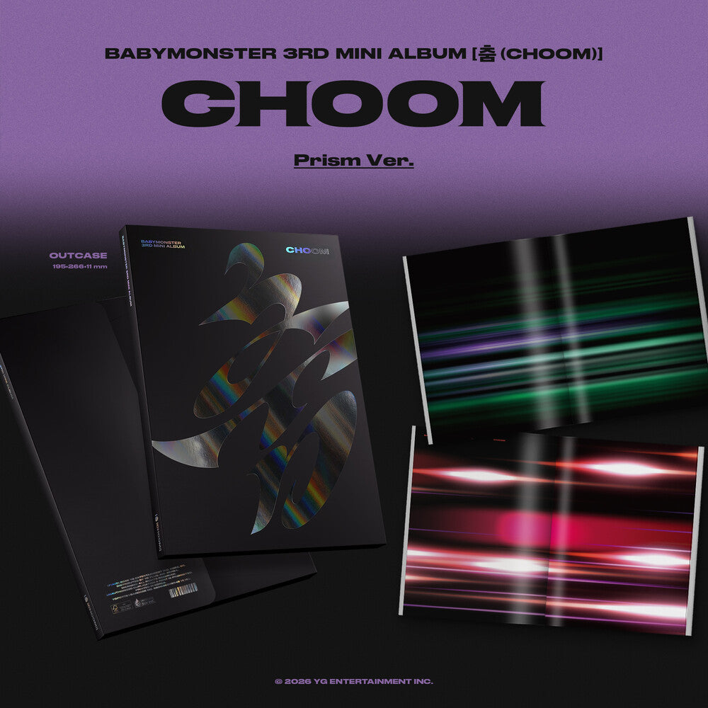 the album cover for Babymonster - Choom / Choom (Post) (Stic) (Phot)