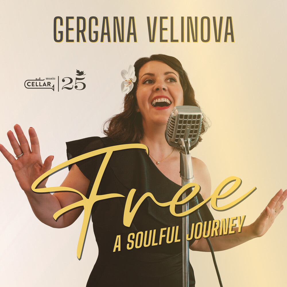 the album cover for Gergana Velinova - Free
