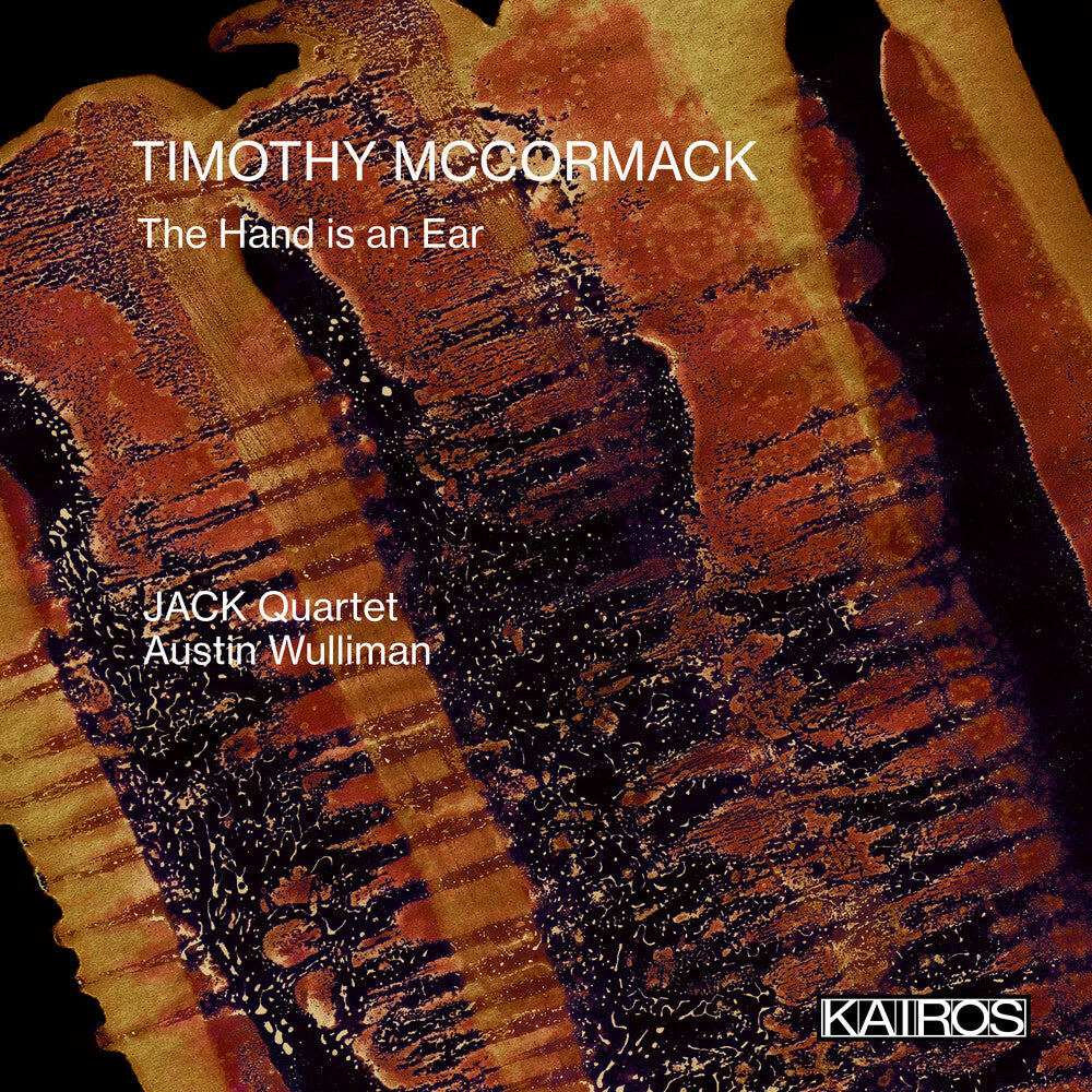 the album cover for Austin Wulliman / Jack - Timothy Mccormack: The Hand Is An Ear