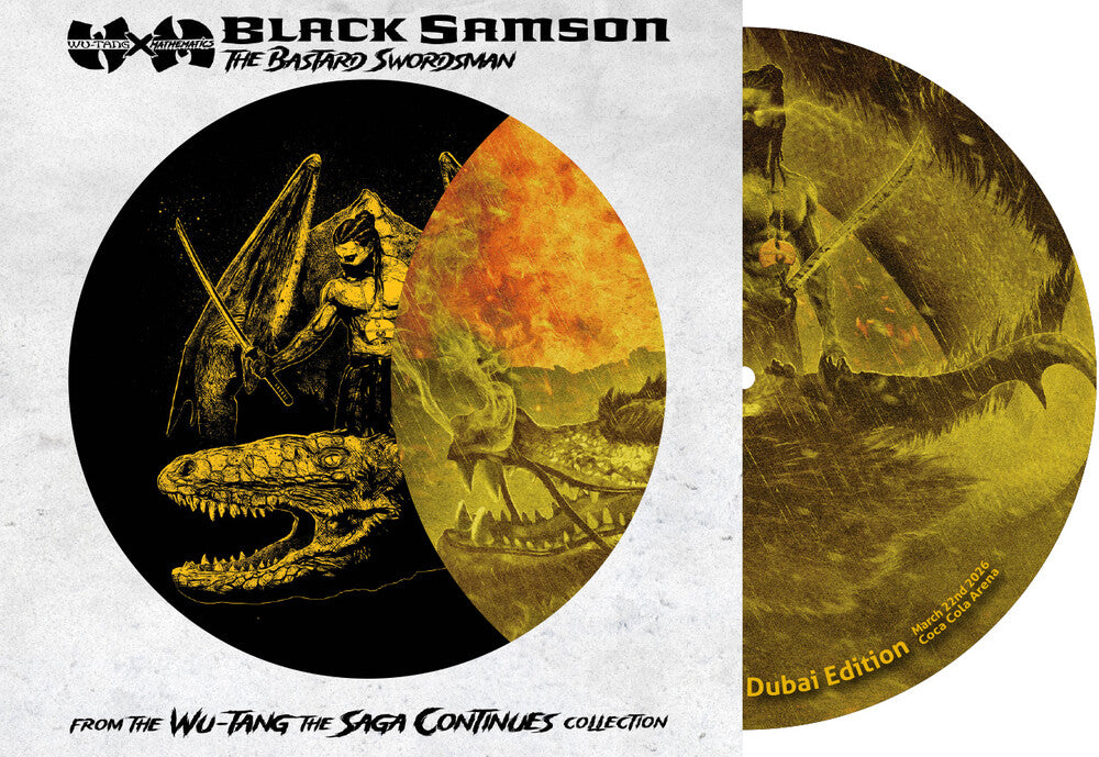 the album cover for Wu-Tang Clan & Dj Mathematics - Black Samson The Bastard Swordsman - Dubai (Pict)