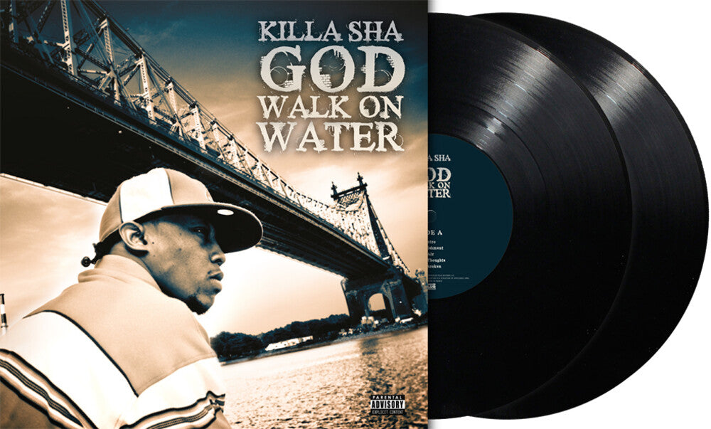 the album cover for Killa Sha - God Walk On Water