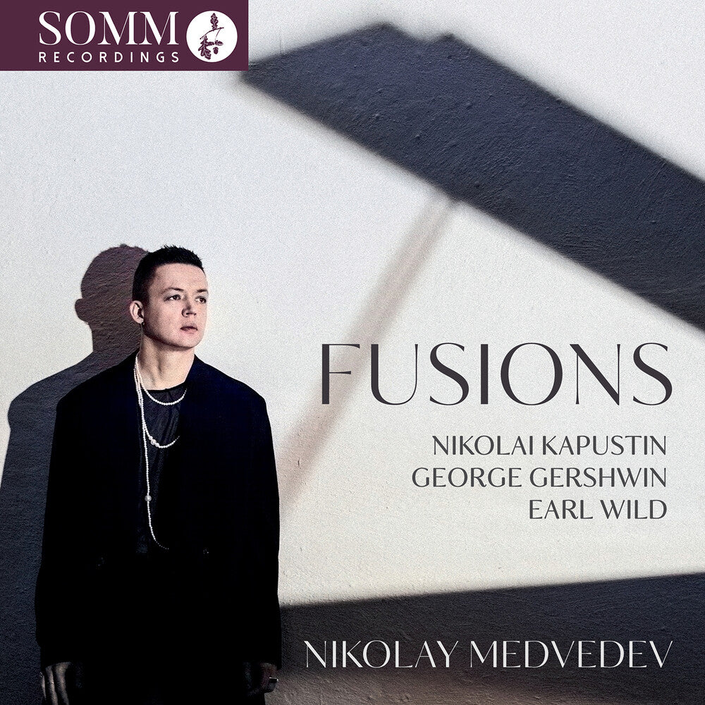 the album cover for Nikolay Medvedev - Fusions