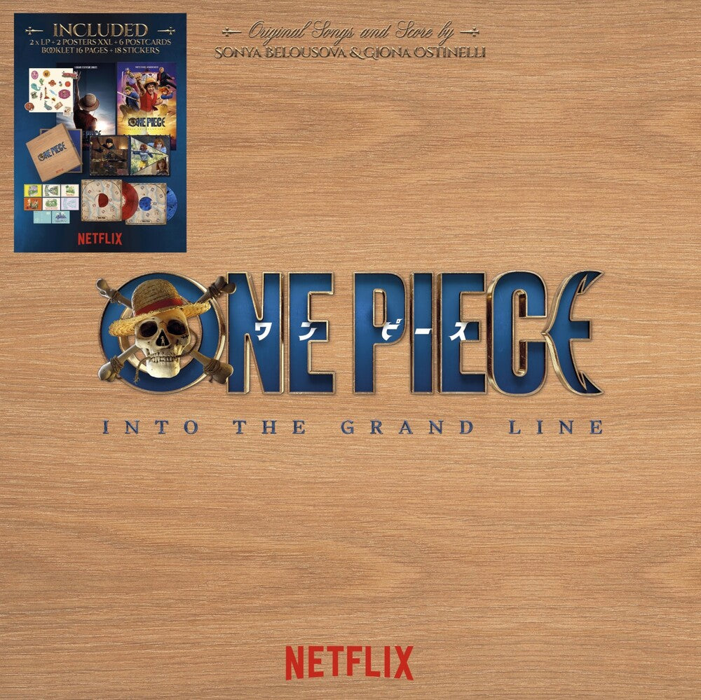 the album cover for Sonya Belousova / Ostinelli,Giona (Box) (Post) - One Piece: Into Grand - Ost (Box) (Post)
