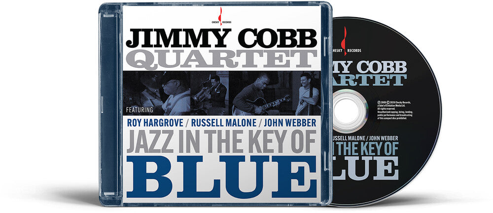the album cover for Jimmy Cobb Quartet - Jazz In The Key Of Blue (Hybr)