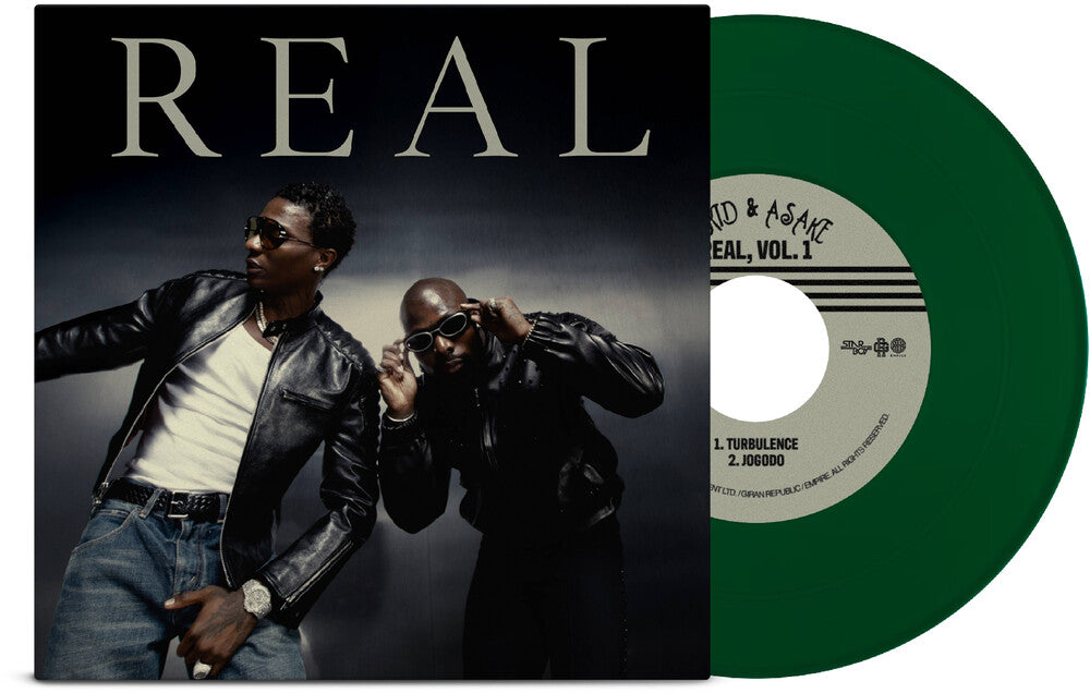 the album cover for Wizkid / Asake - Real Vol. 1