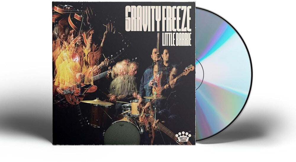 the album cover for Little Barrie - Gravity Freeze
