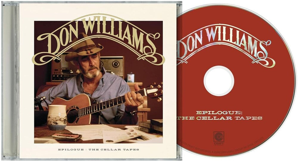 the album cover for Don Williams - Epilogue: The Cellar Tapes