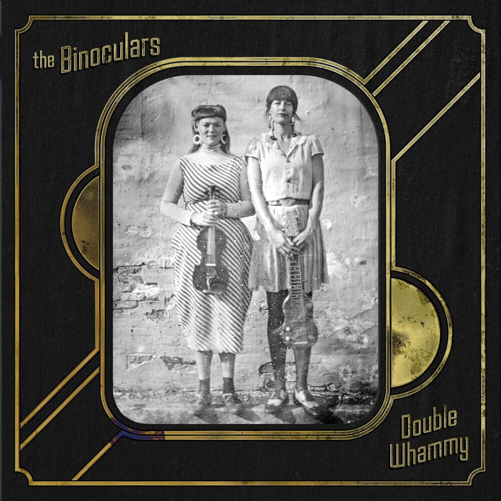 the album cover for Binoculars - Double Whammy