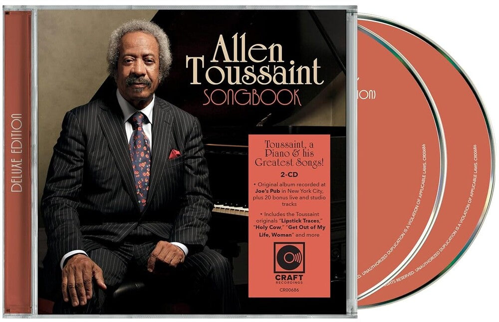 the album cover for Allen Toussaint - Songbook