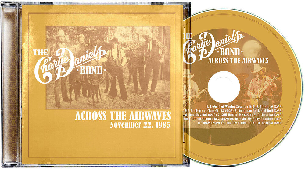 the album cover for Charlie Daniels Band - Across The Airwaves