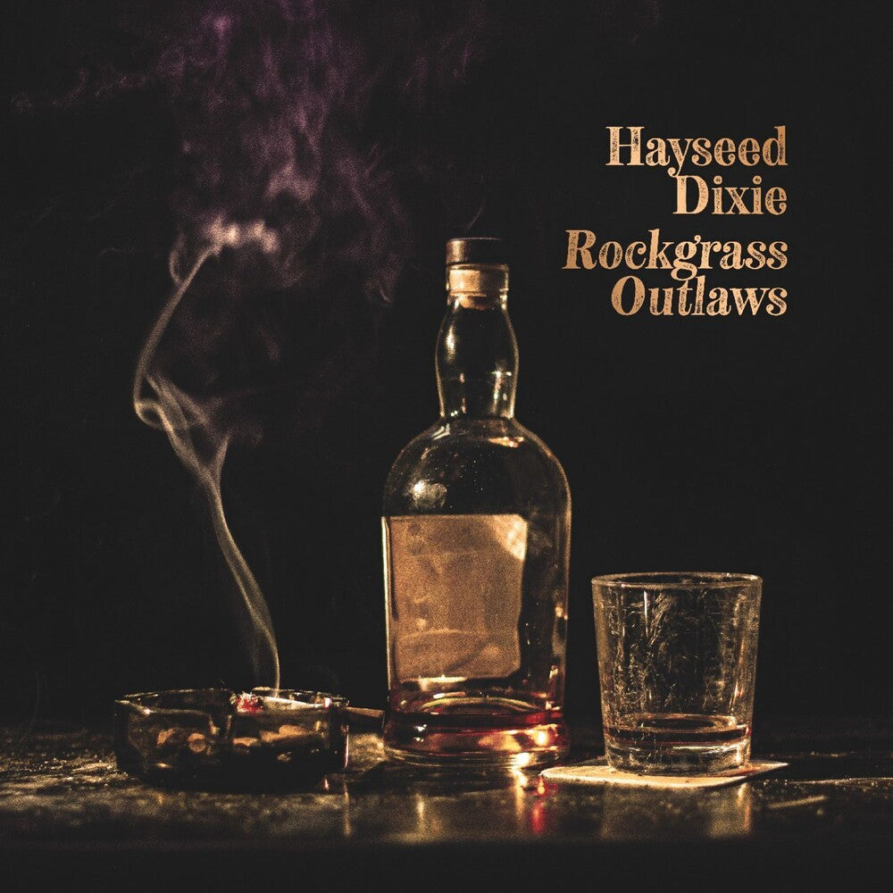 the album cover for Hayseed Dixie - Rockgrass Outlaws
