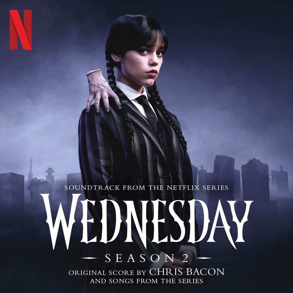 the album cover for Chris Bacon (Ita) - Wednesday: Season 2 - O.S.T. (Ita)