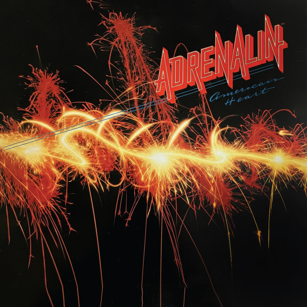 the album cover for Adrenalin - American Heart (Mod)