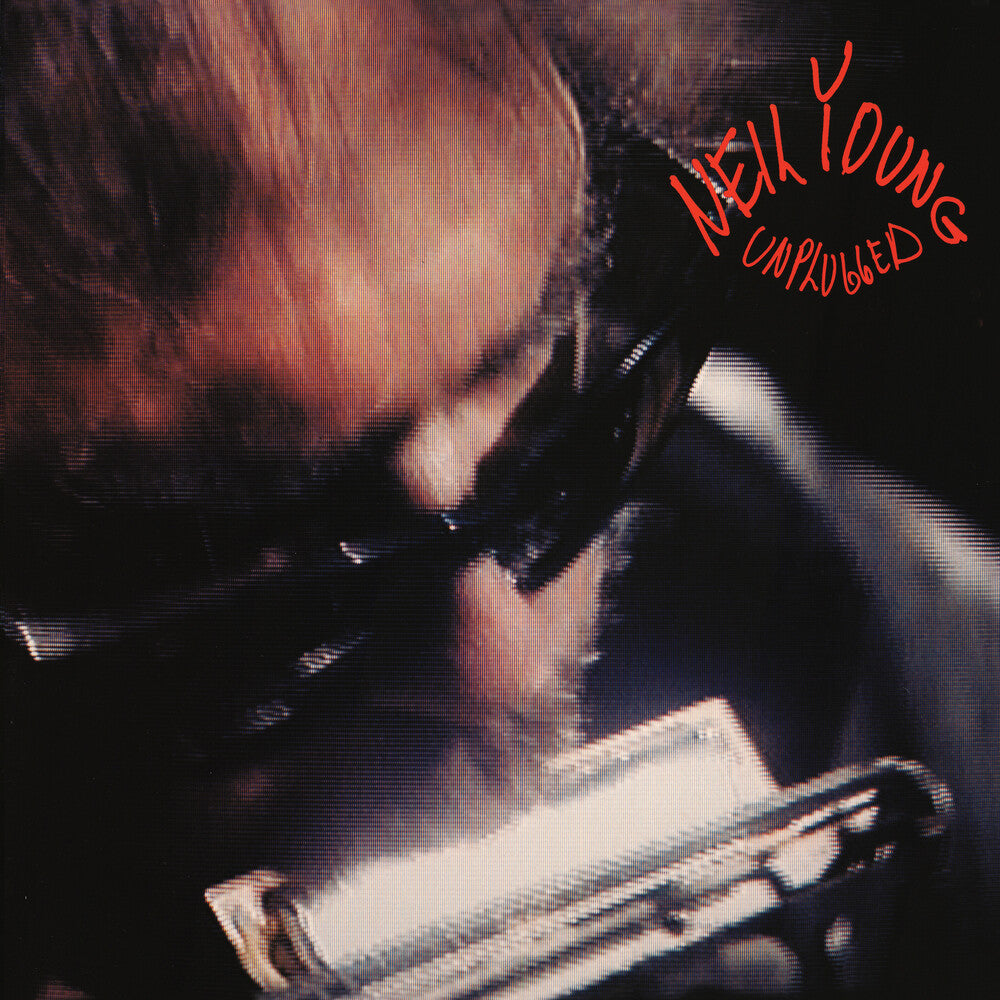 the album cover for Neil Young - Unplugged