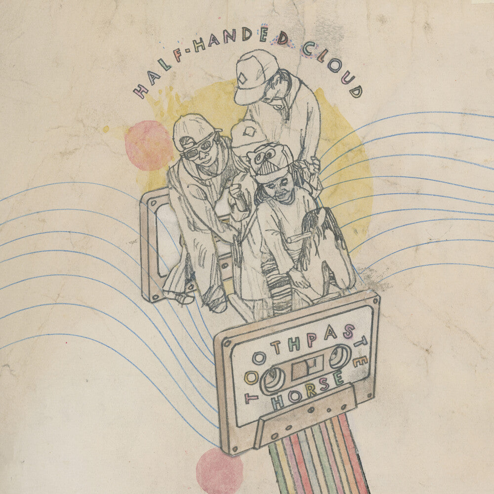 the album cover for Half-Handed Cloud - Toothpaste Horse / I Don't Have A Bib