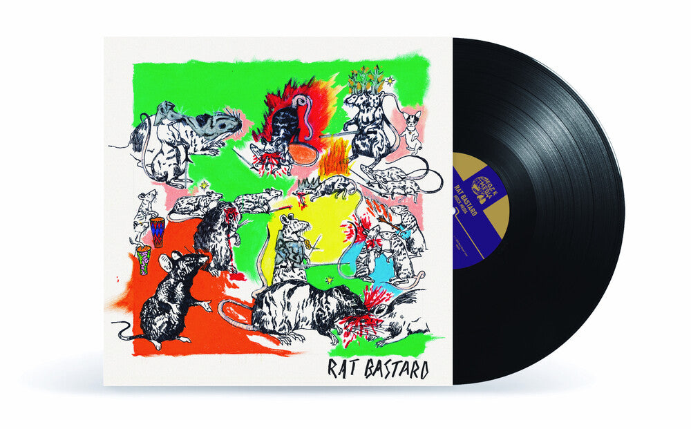 the album cover for Mock Media - Rat Bastard