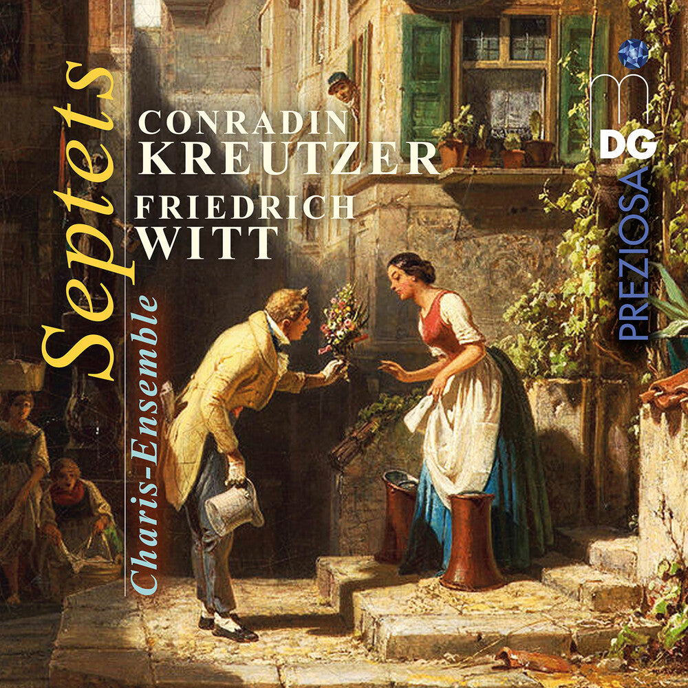 the album cover for Charis Ensemble - Kreutzer & Witt: Septets