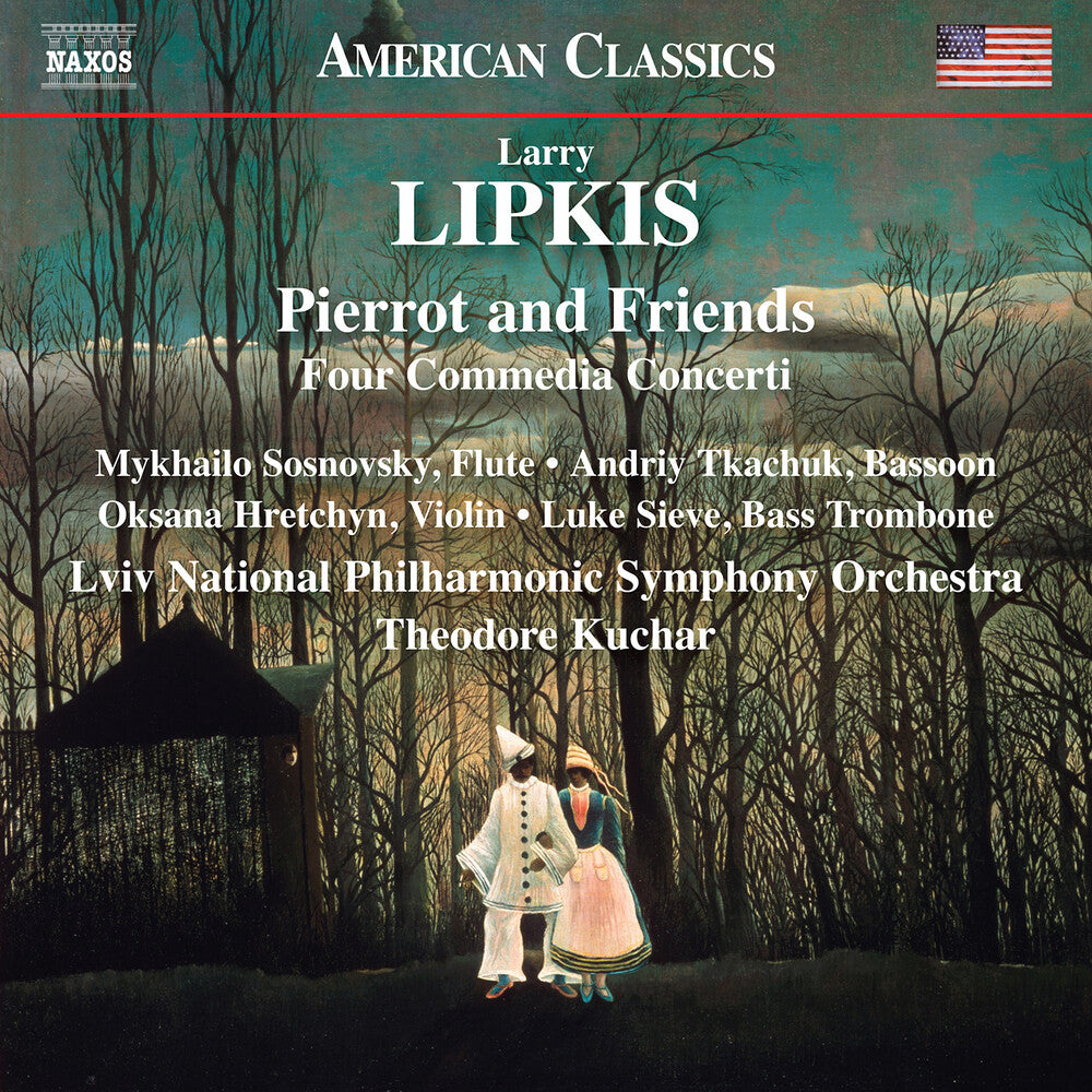 the album cover for Mykhailo Sosnovsky - Lipkis: Pierrot & Friends