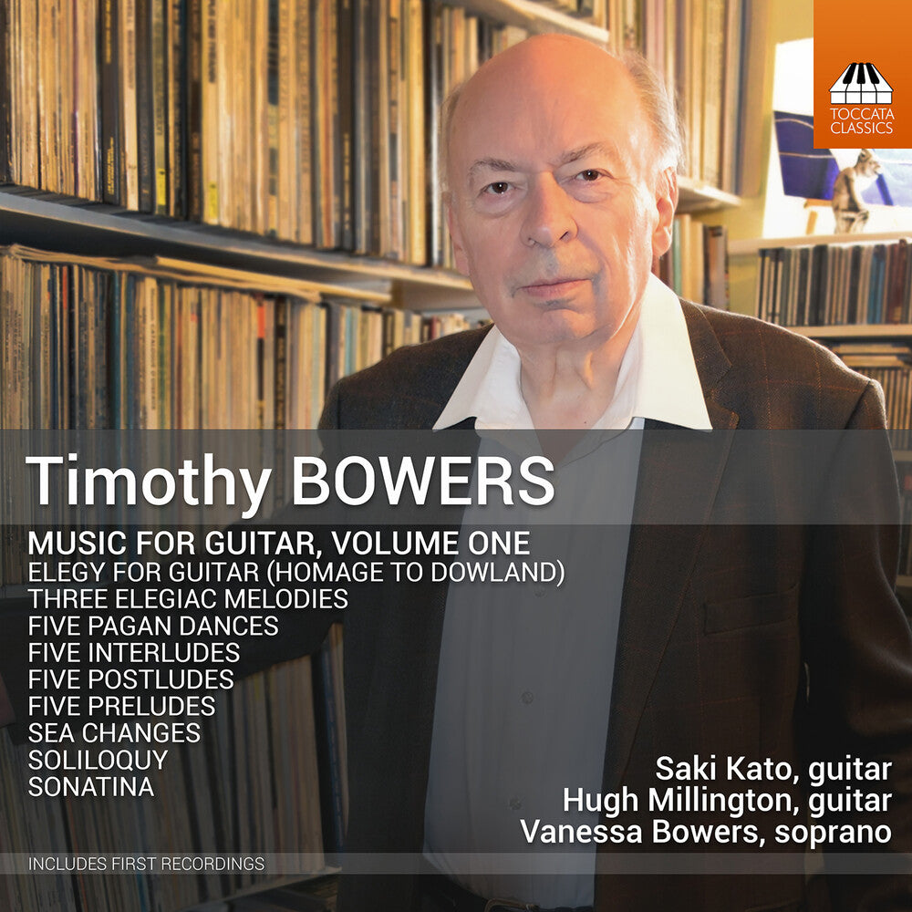 the album cover for Miyabi Duo - Timothy Bowers: Guitar Music Vol. 1
