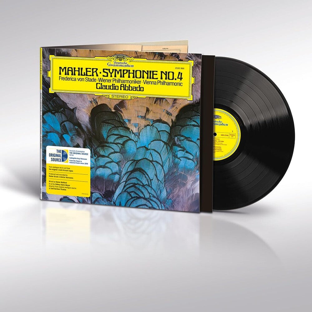 the album cover for Claudio Abbado / Wiener Philharmoniker - Mahler: Symphony No. 4 (The Original Source Serie)